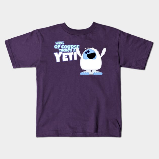 Well, OF COURSE there's a YETI Kids T-Shirt by DavidWhaleDesigns